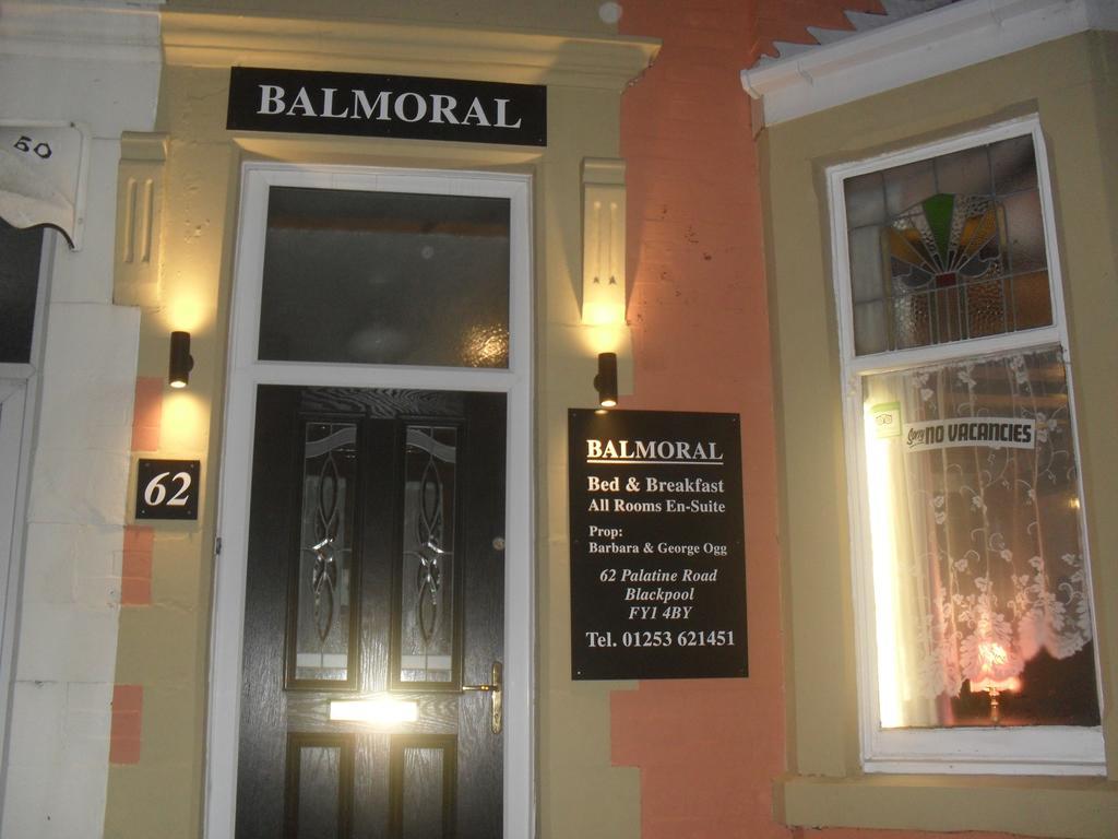 بلاكبول Balmoral Guest House المظهر الخارجي الصورة